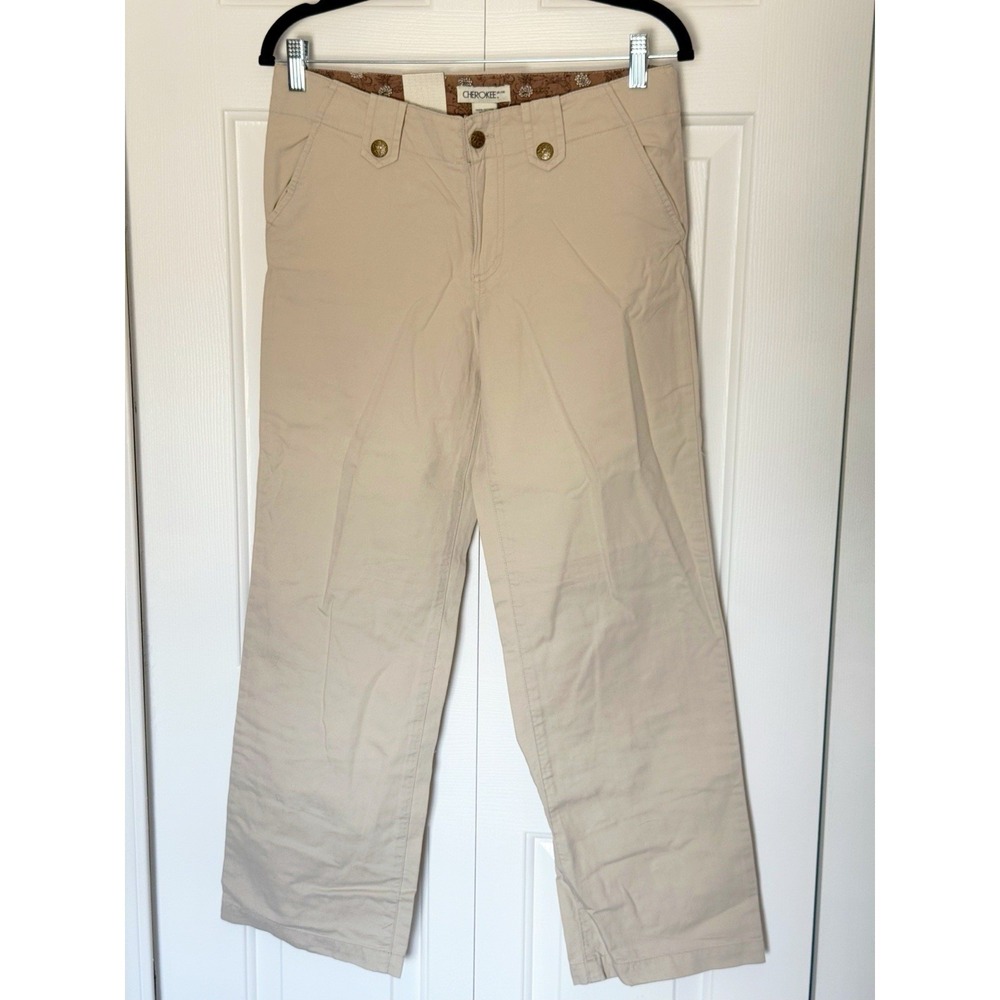 Cherokee Y2K Beige Youth Pants In Size 16 NWTs